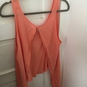 NORDSTROM OPEN BACK FLOWY TOP